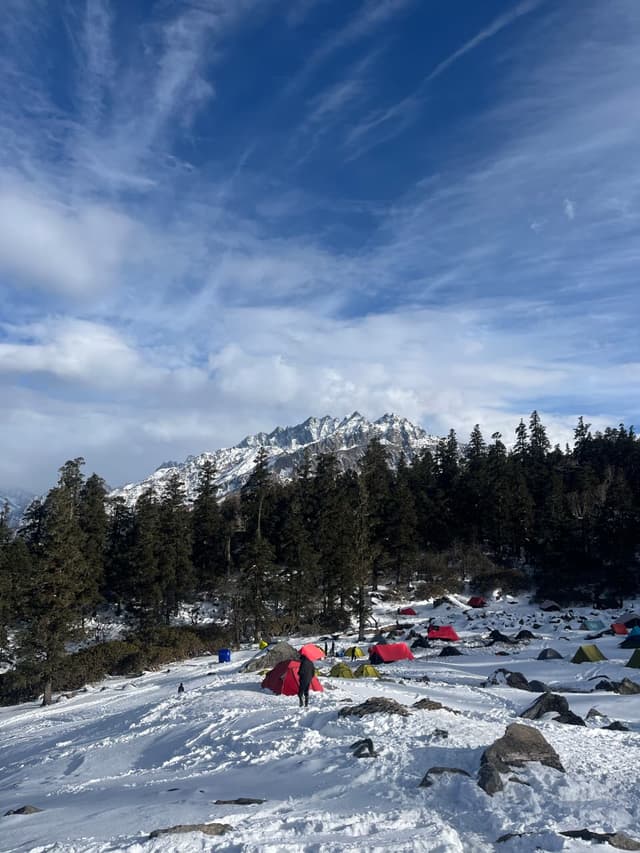 Kuari pass campsite khullara