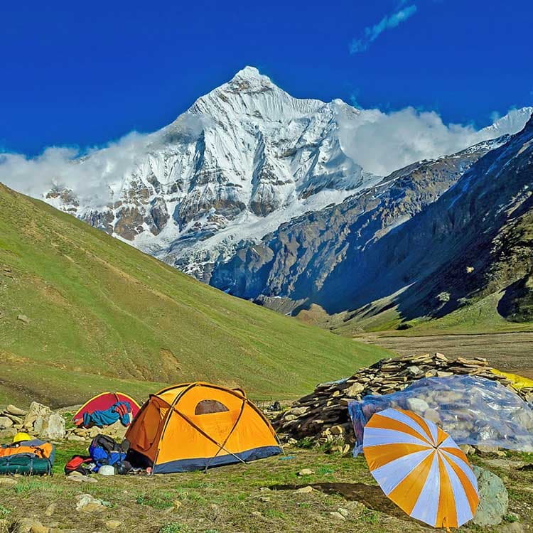 Nanda Devi East, Base Camp