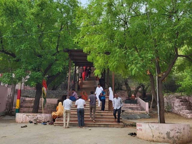 Outside Temple